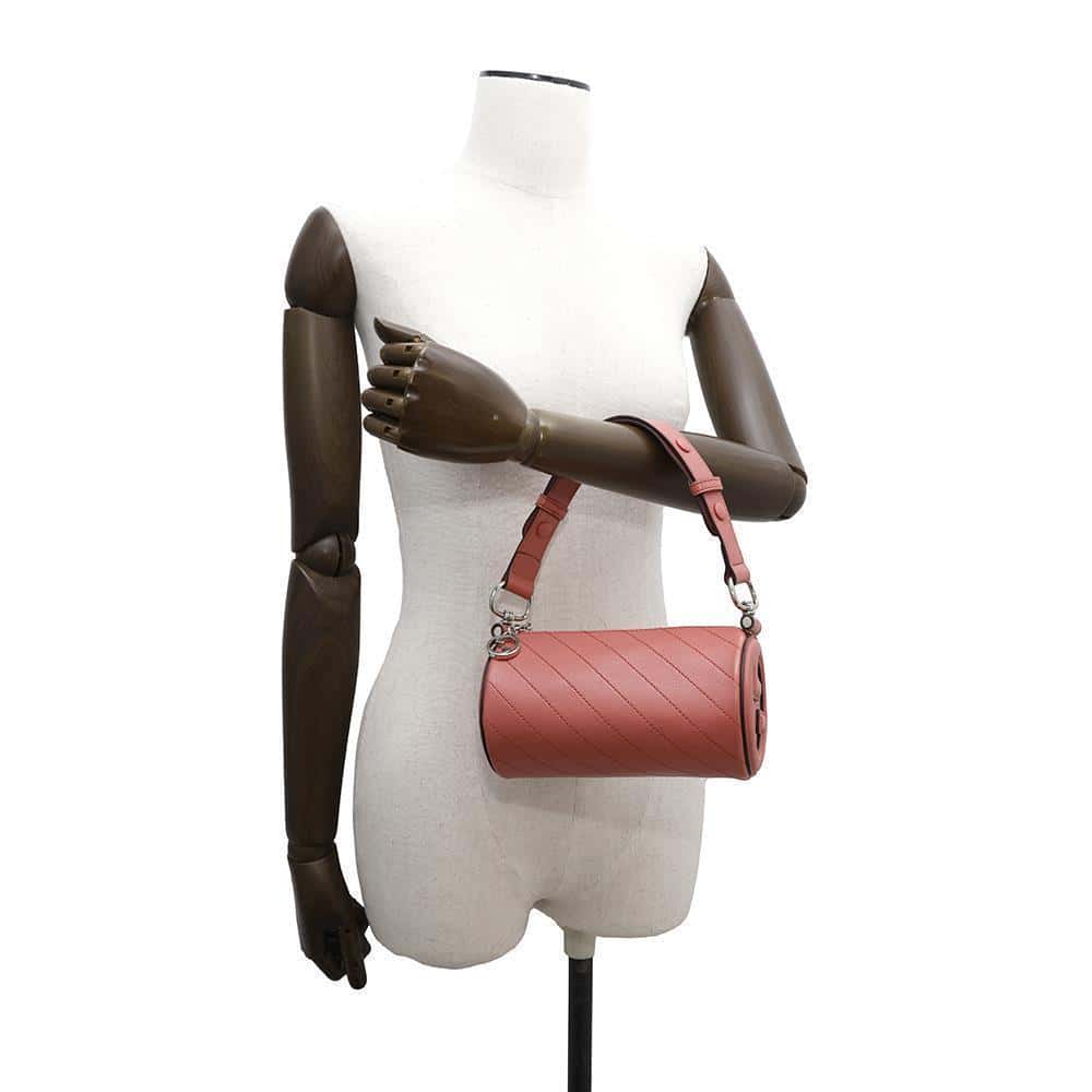 GUCCI Blondie Shoulder Bag Pink760170 Leather