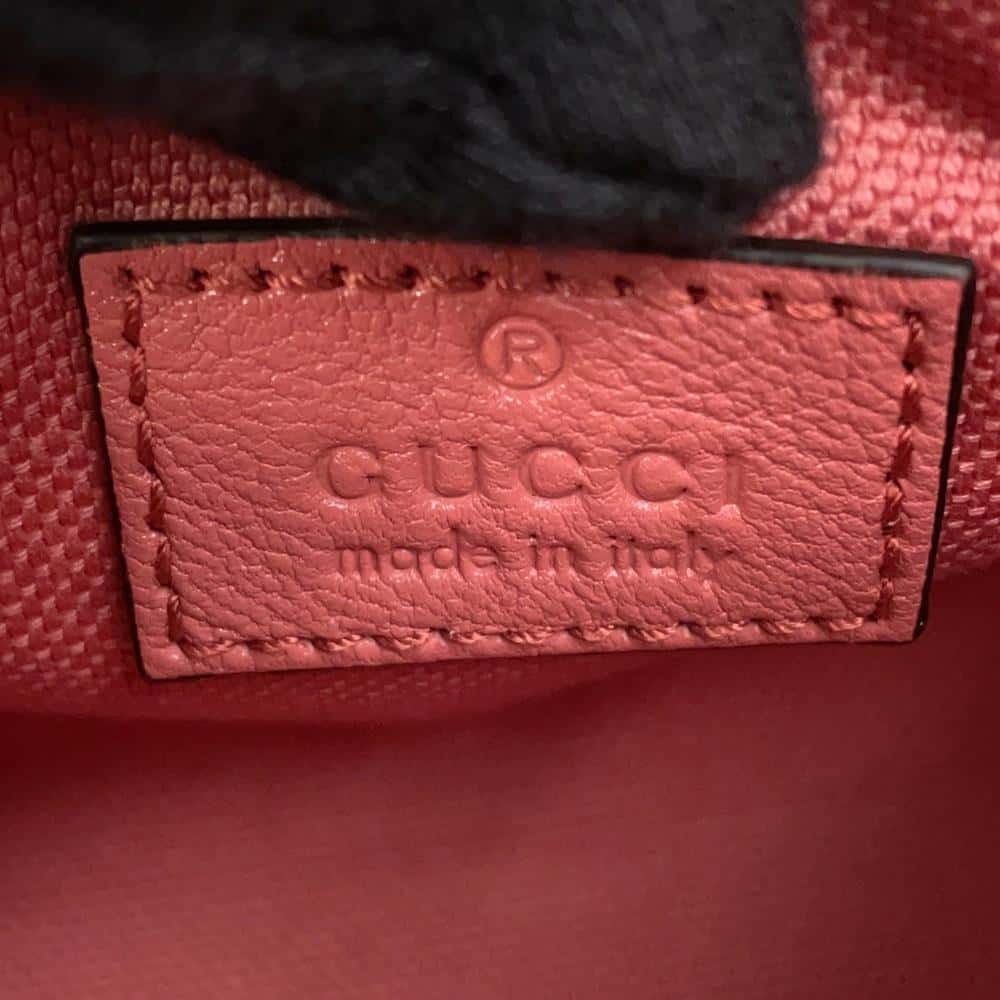 GUCCI Blondie Shoulder Bag Pink760170 Leather