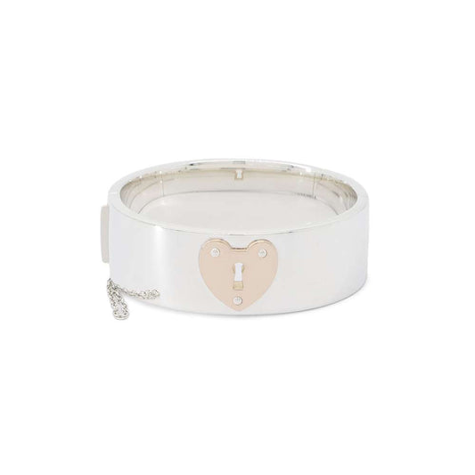 TIFFANY&Co. Heart Rock Bangle SV925 K18PG