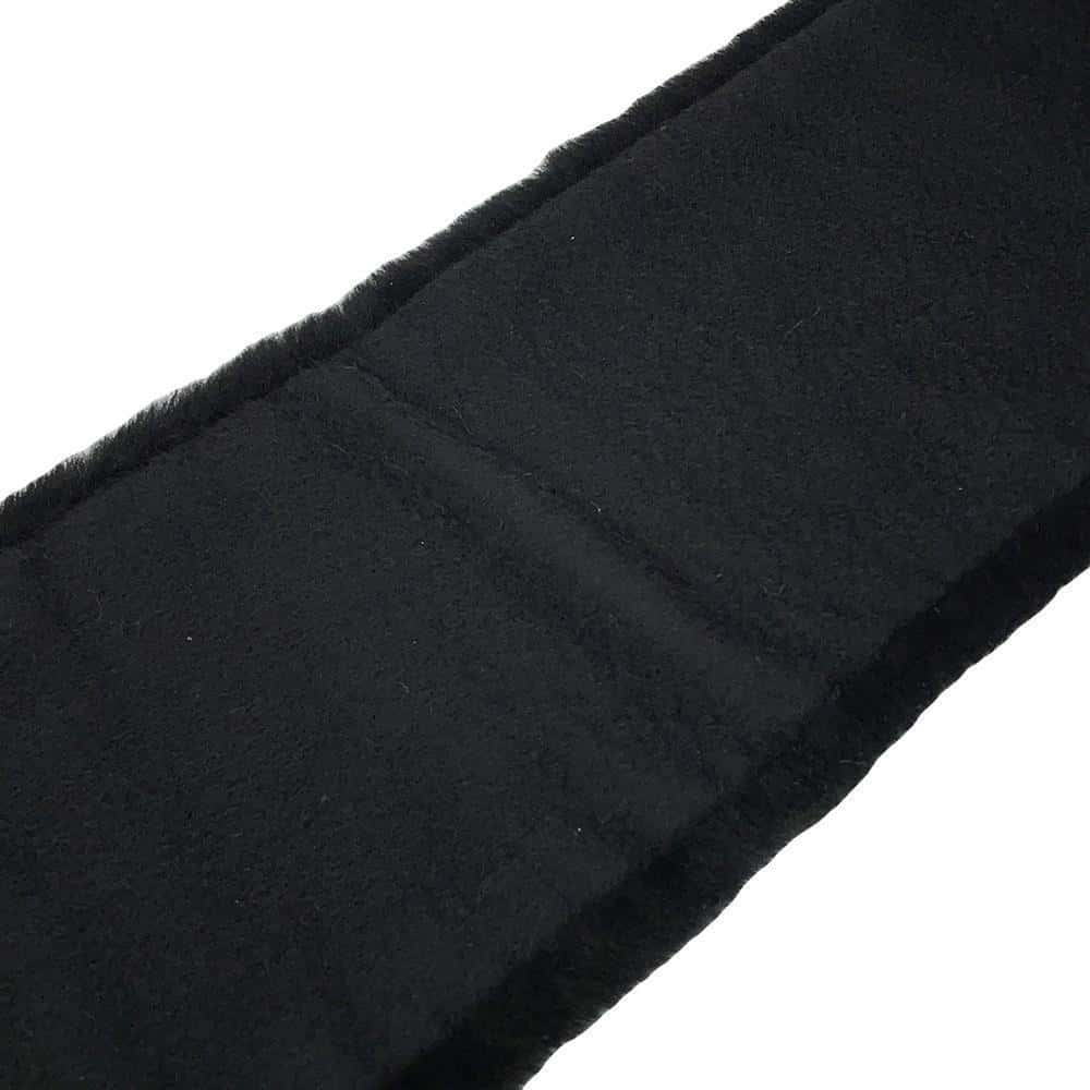 CHANEL Coco Neige Scarf BlackAAA430 Mouton100%