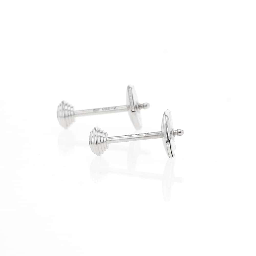 CARTIER Damour Earrings Size XSB8301213 18K White Gold