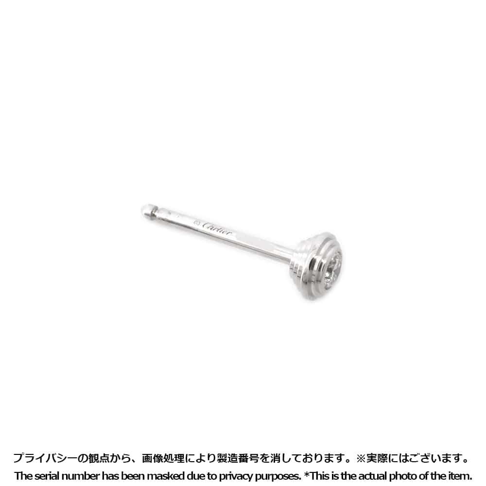 CARTIER Damour Earrings Size XSB8301213 18K White Gold