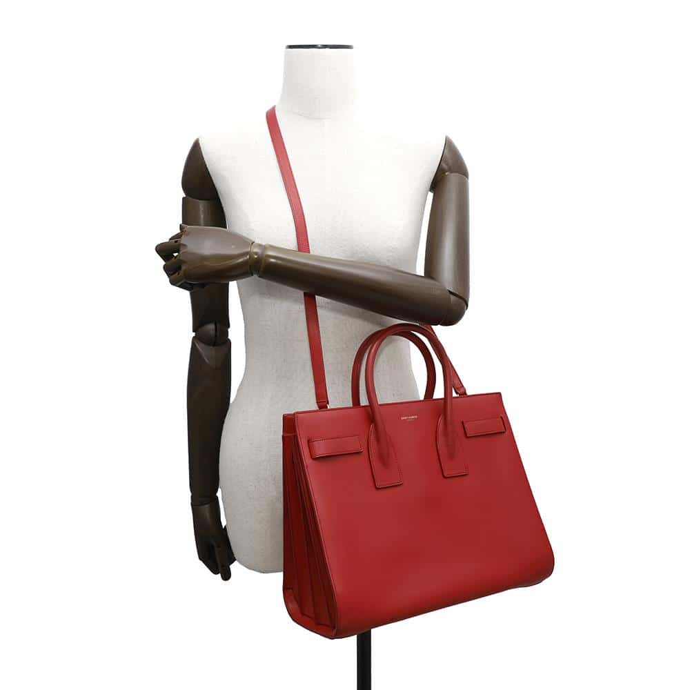 SAINT LAURENT PARIS Sac de Jules 2WAYBag Red355153 Leather