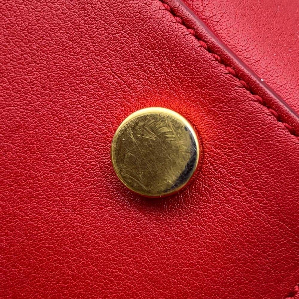 SAINT LAURENT PARIS Sac de Jules 2WAYBag Red355153 Leather