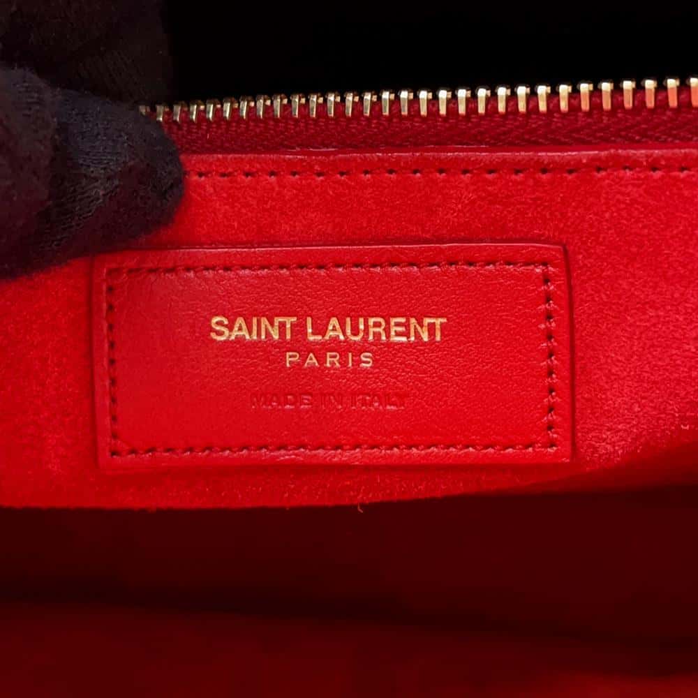 SAINT LAURENT PARIS Sac de Jules 2WAYBag Red355153 Leather