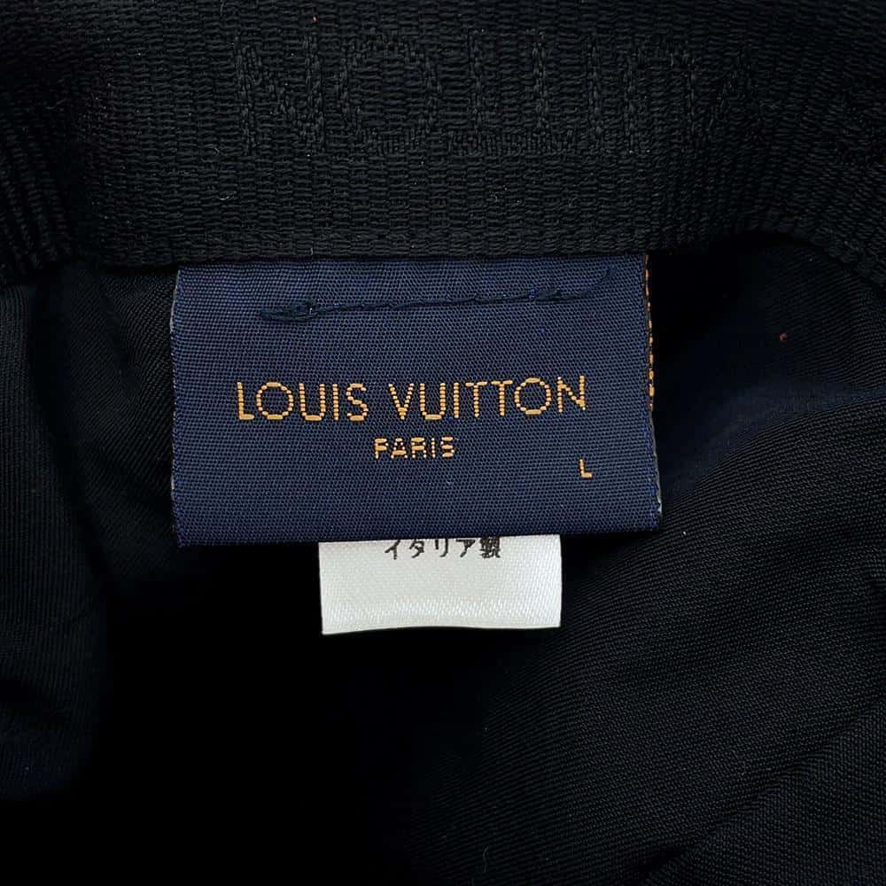 LOUIS VUITTON LV MADE Stripe NIGOCollaboration Cap Size L GrayMP3259 Cotton100%