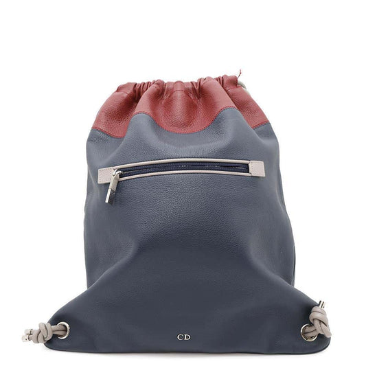 Dior Dior Homme Backpack Navy/Red Leather