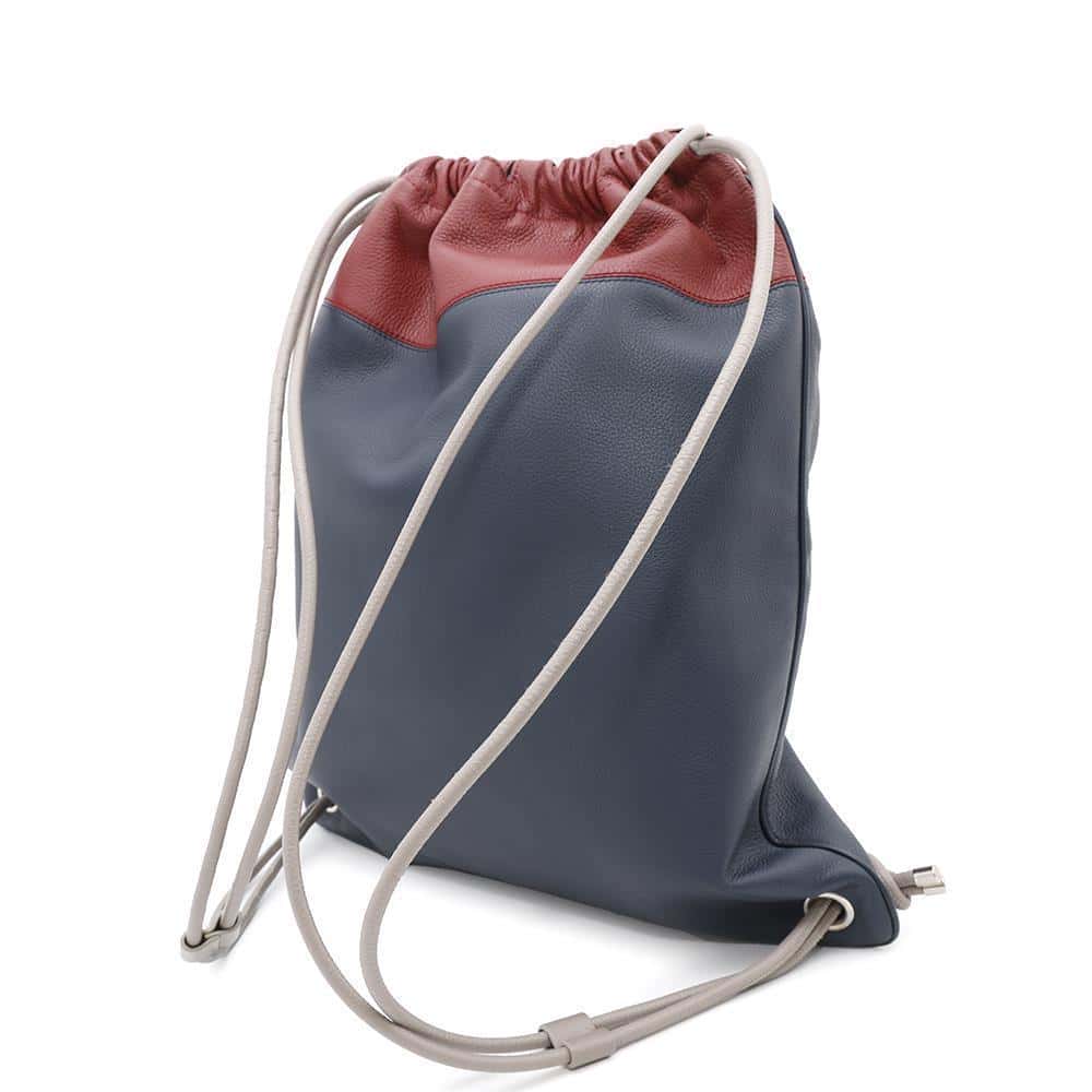 Dior Dior Homme Backpack Navy/Red Leather