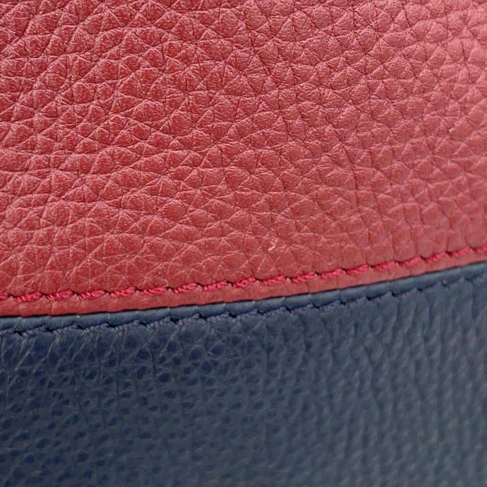 Dior Dior Homme Backpack Navy/Red Leather