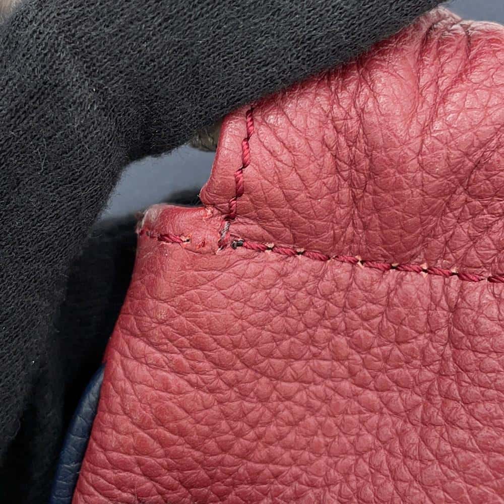 Dior Dior Homme Backpack Navy/Red Leather