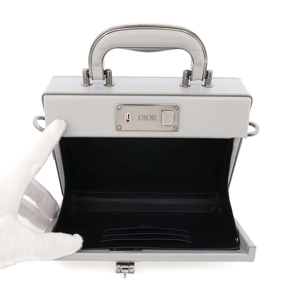 Dior Dior Padlock Dior Lock 2WAYBag Kenny Scharf Collaboration Gray/Blue1LXP0199UCK Leather