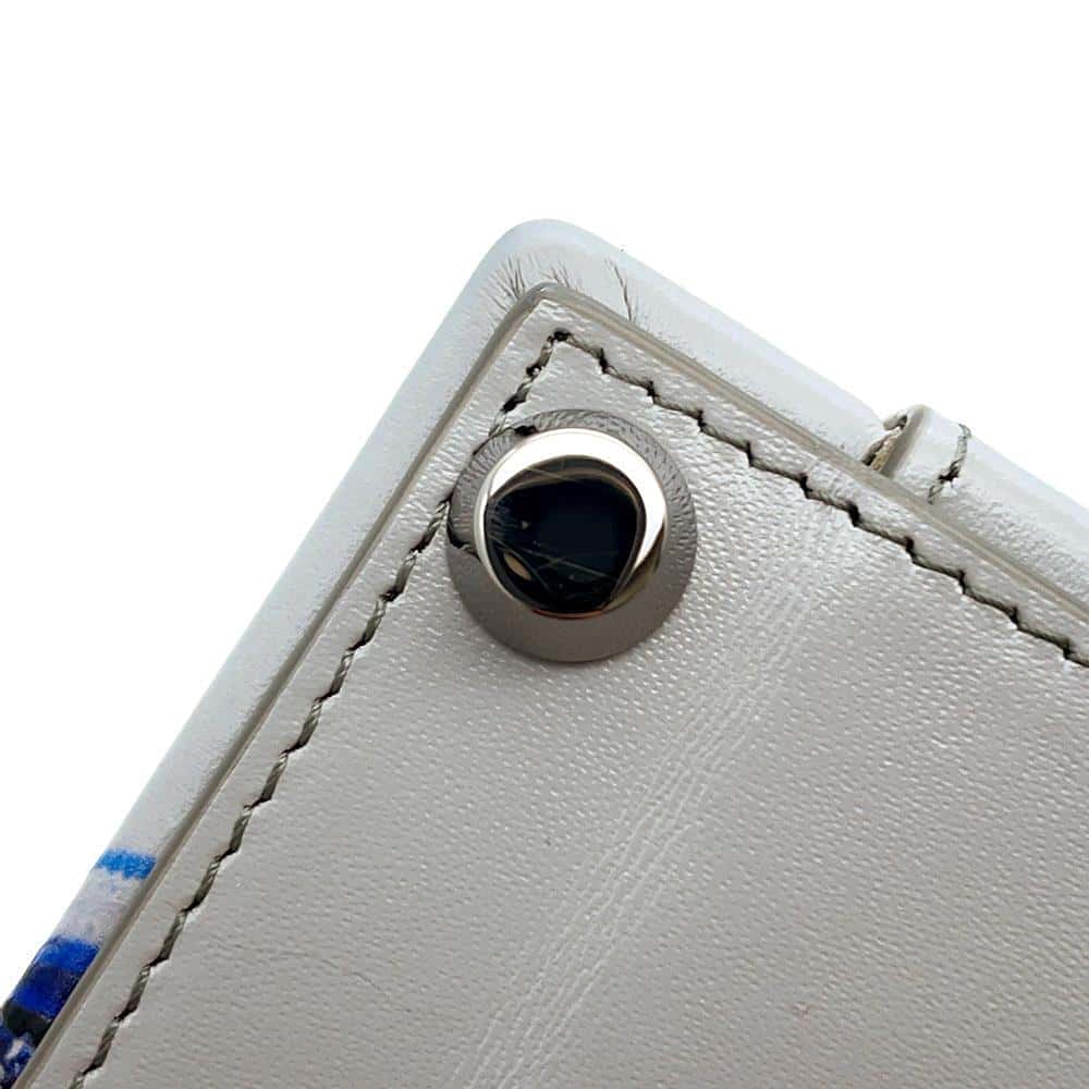 Dior Dior Padlock Dior Lock 2WAYBag Kenny Scharf Collaboration Gray/Blue1LXP0199UCK Leather