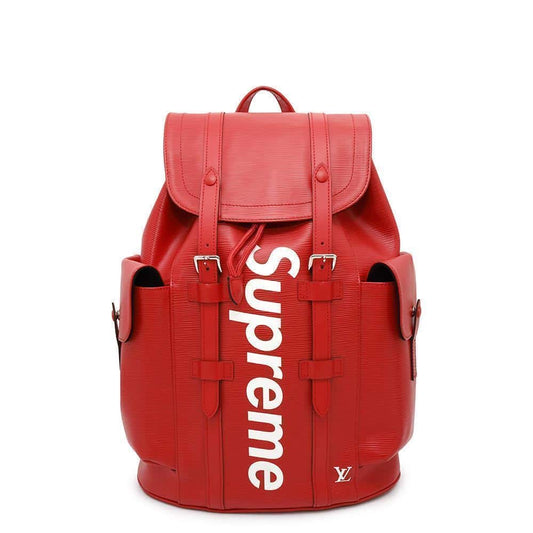 LOUIS VUITTON Christopher Red/NoirM53414 Epi Leather Supreme Size PM