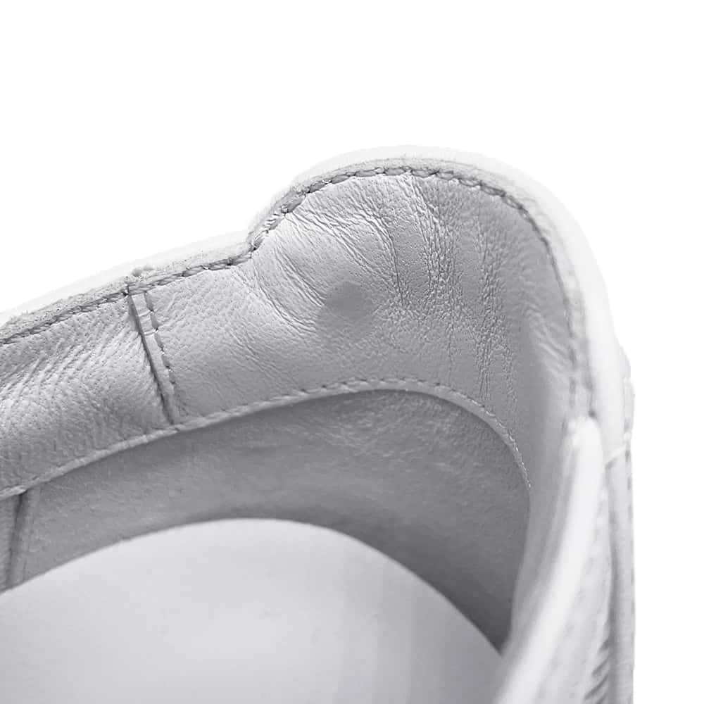 HERMES Sneakers 《Get》 PluNoir / WhiteH231724Z Toile H Leather Size 36