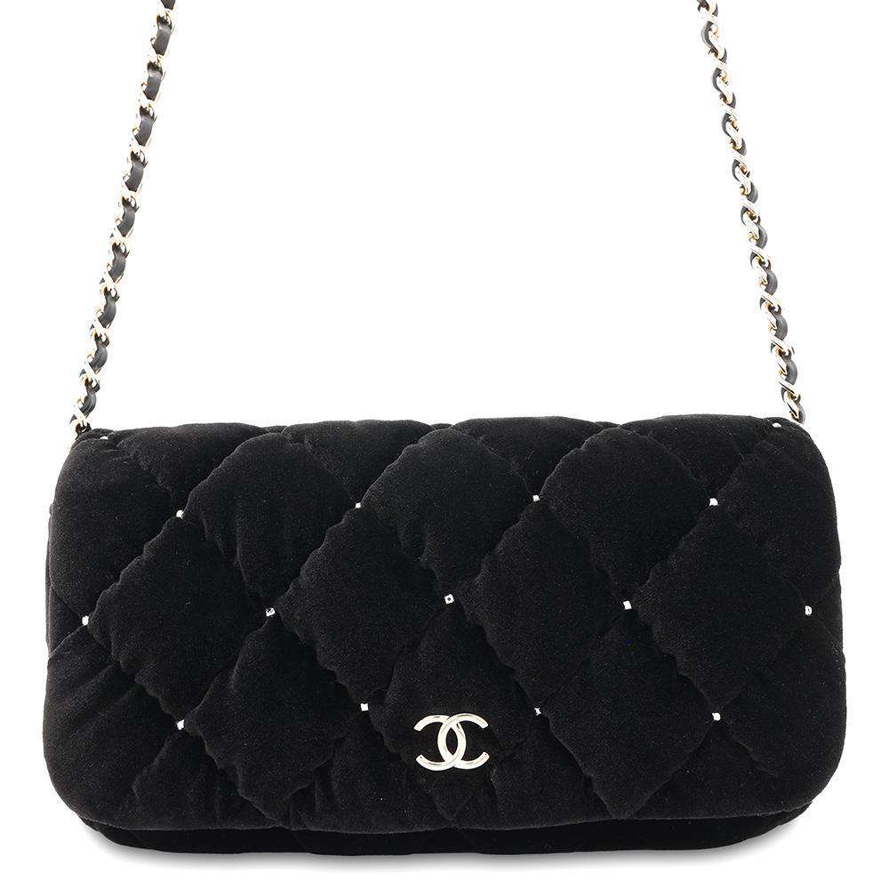 CHANEL Matelasse ChainShoulder BlackAP4159 Velvet