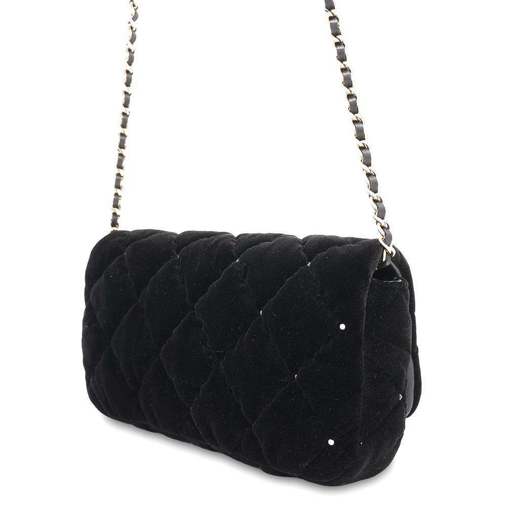 CHANEL Matelasse ChainShoulder BlackAP4159 Velvet