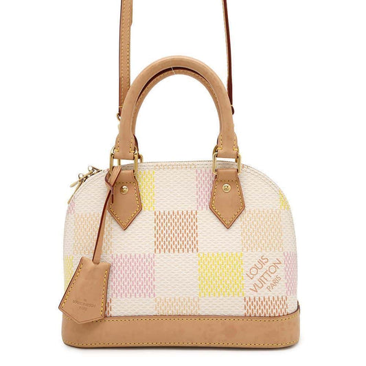 LOUIS VUITTON Alma Damierious PeachN40516 Damier Ebene Canvas Size BB