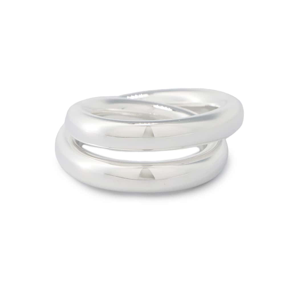 HERMES Caba Cityslide clutchertige Ring Size 49/#9 SV925