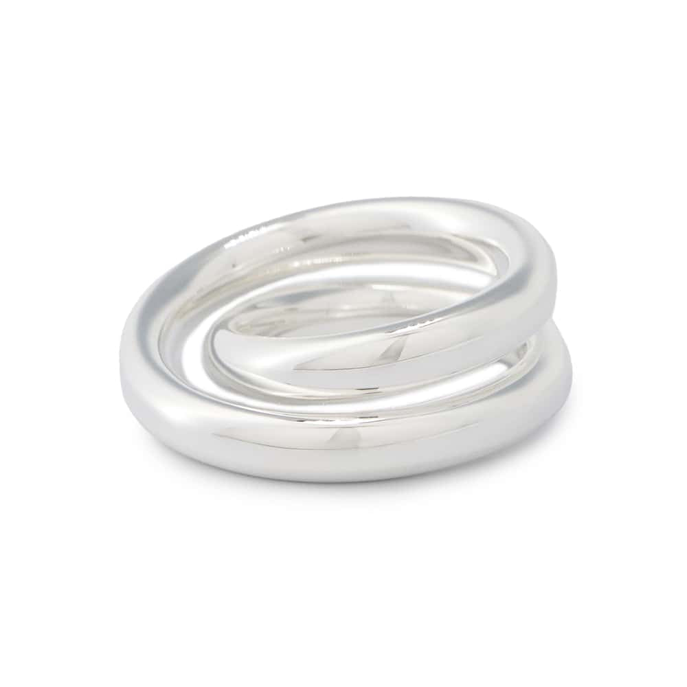 HERMES Caba Cityslide clutchertige Ring Size 49/#9 SV925