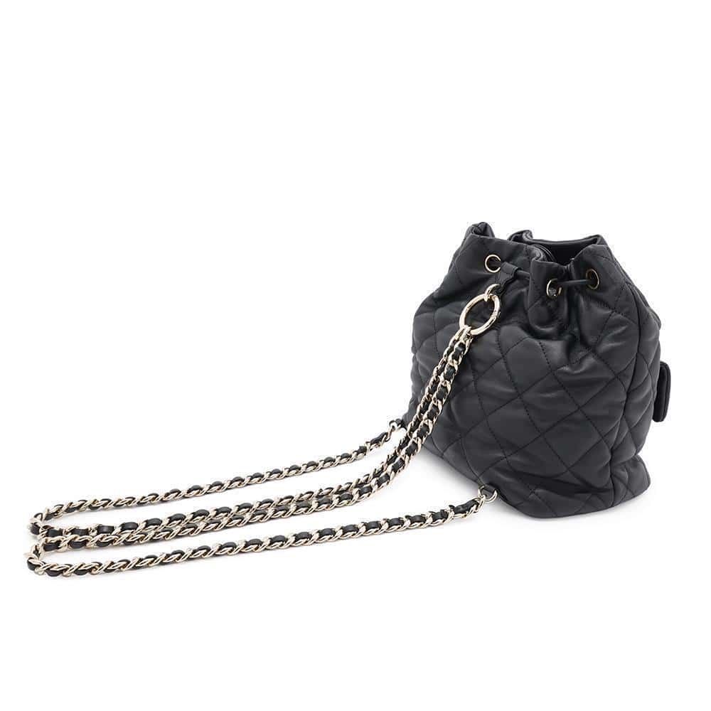 CHANEL Matelasse Backpack BlackAS4342 Lambskin