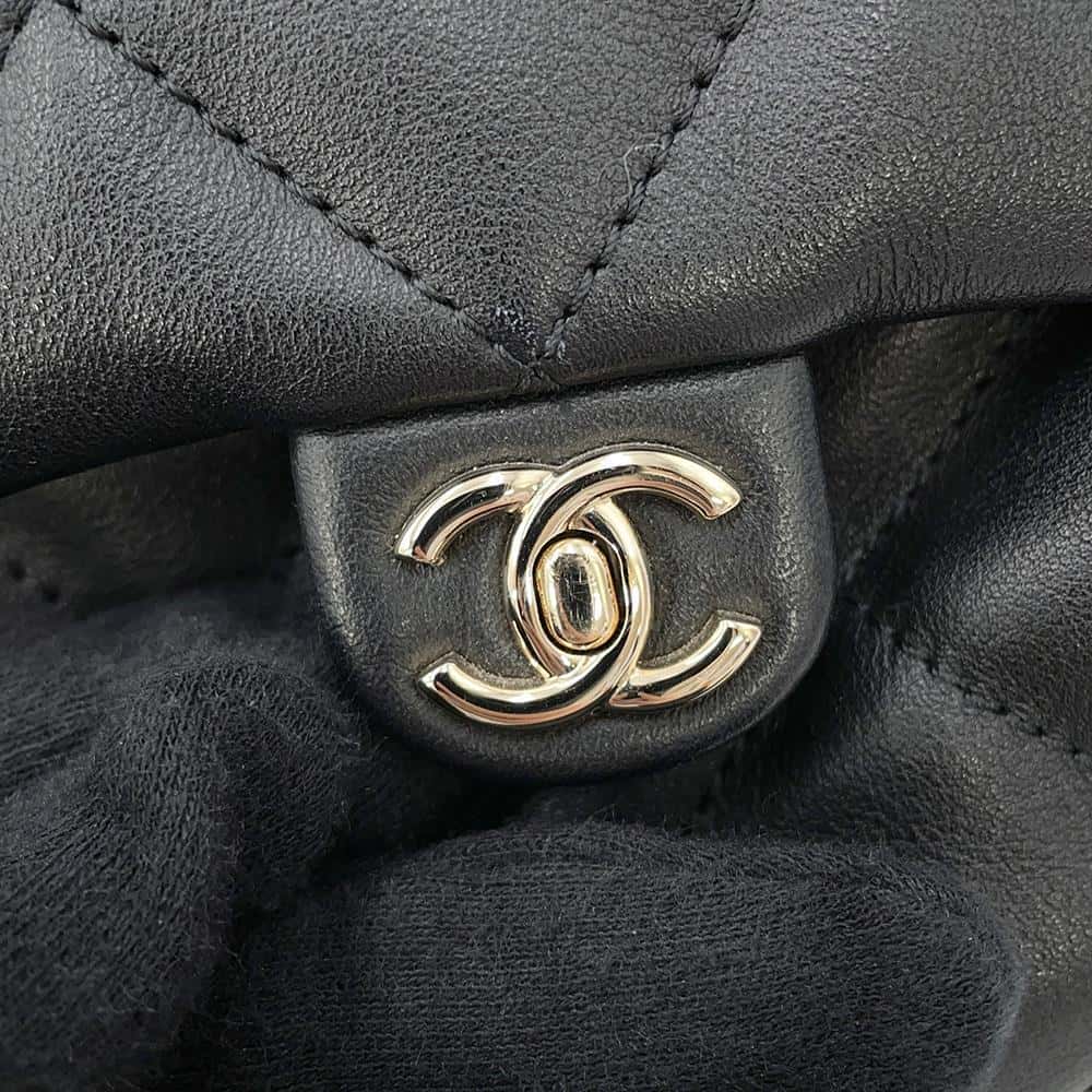 CHANEL Matelasse Backpack BlackAS4342 Lambskin