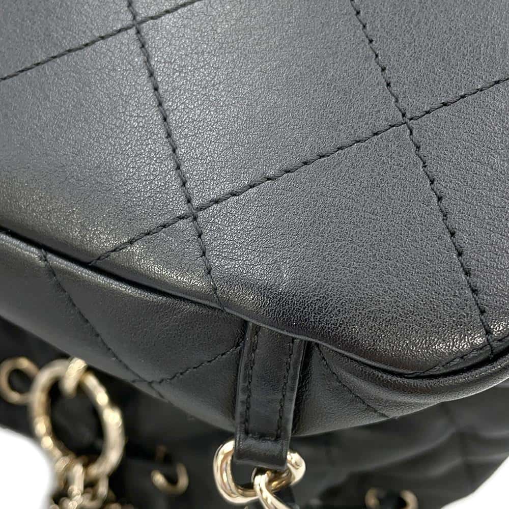 CHANEL Matelasse Backpack BlackAS4342 Lambskin
