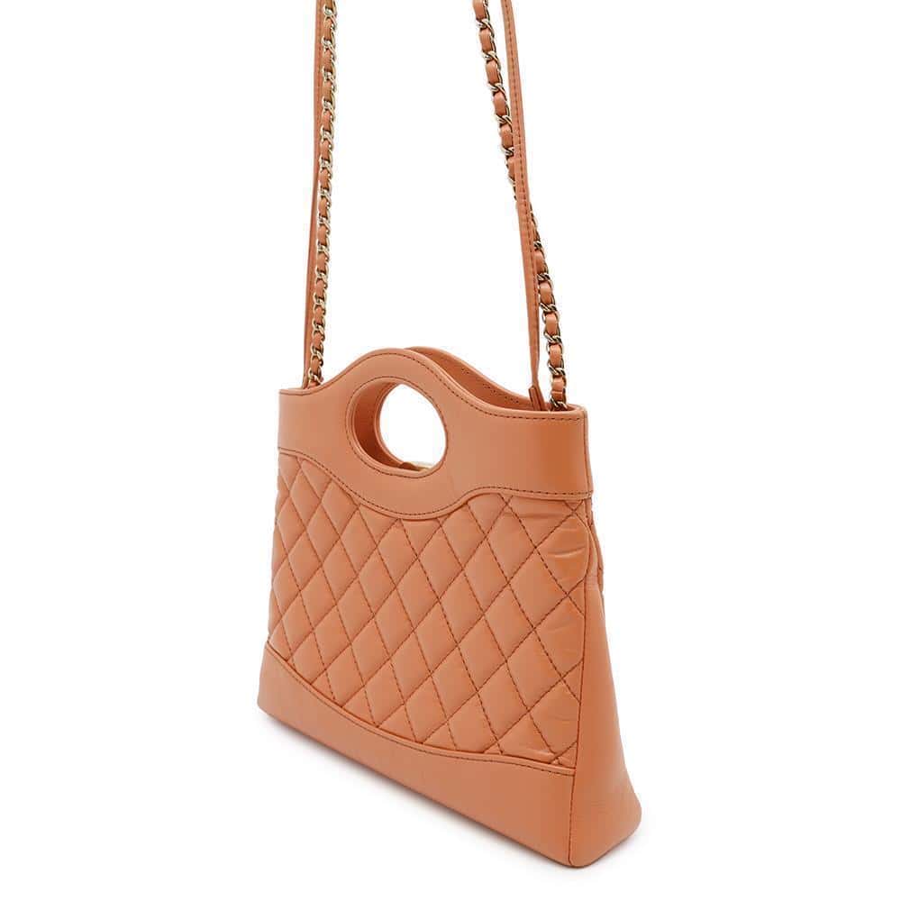 CHANEL CHANEL31 Mini Shopping Bag OrangeAS4133 Calf Leather Size Mini