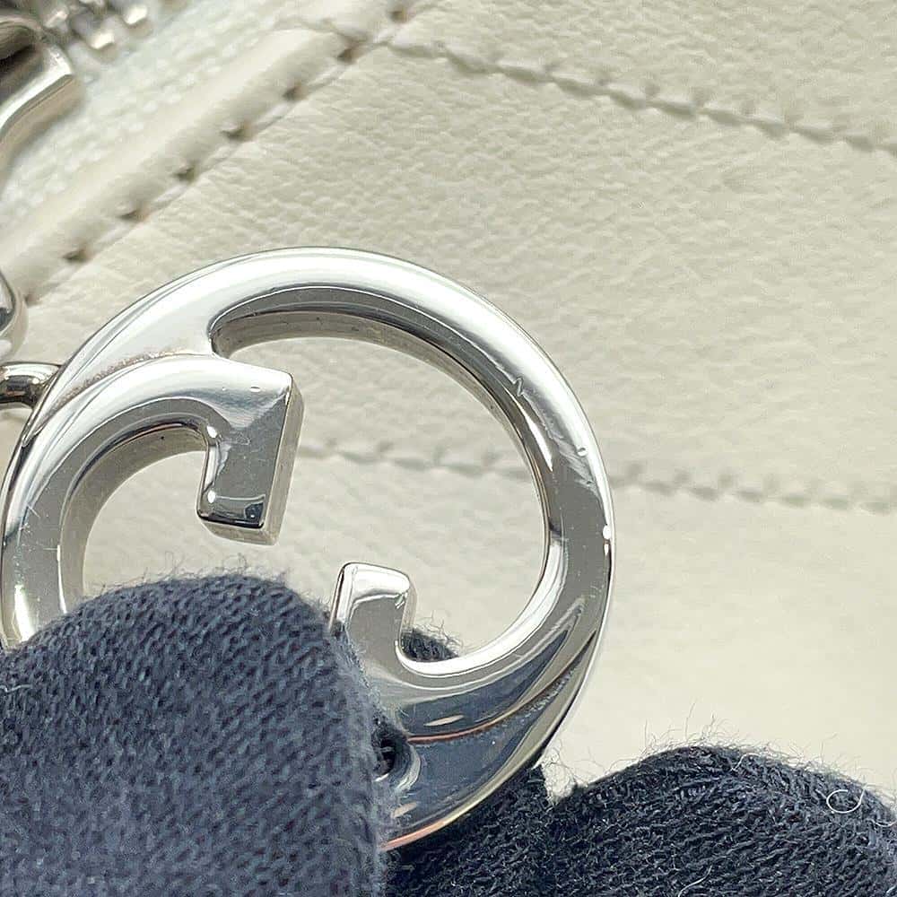 GUCCI Blondy Ivory760170 Leather Size Mini