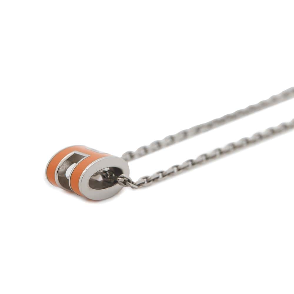 HERMES Pop ash Size Mini Orange Metal Lacquer