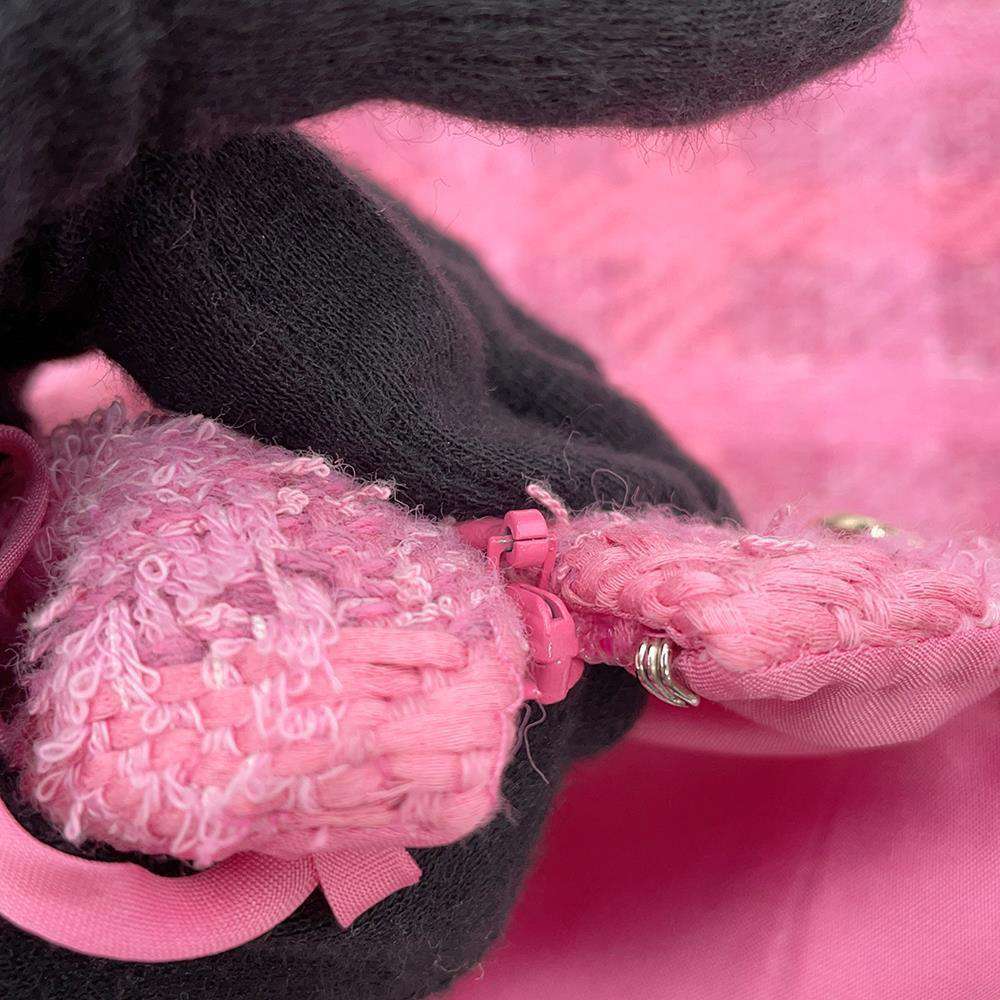 CHANEL Tweed Skirt Size 36 PinkP76729 Cotton73% Polyester23% Polyamide4%