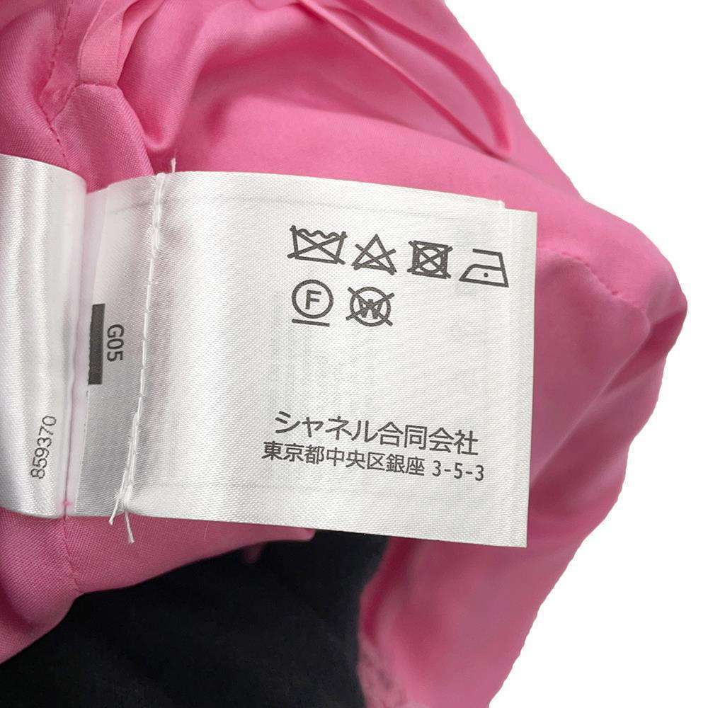 CHANEL Tweed Skirt Size 36 PinkP76729 Cotton73% Polyester23% Polyamide4%