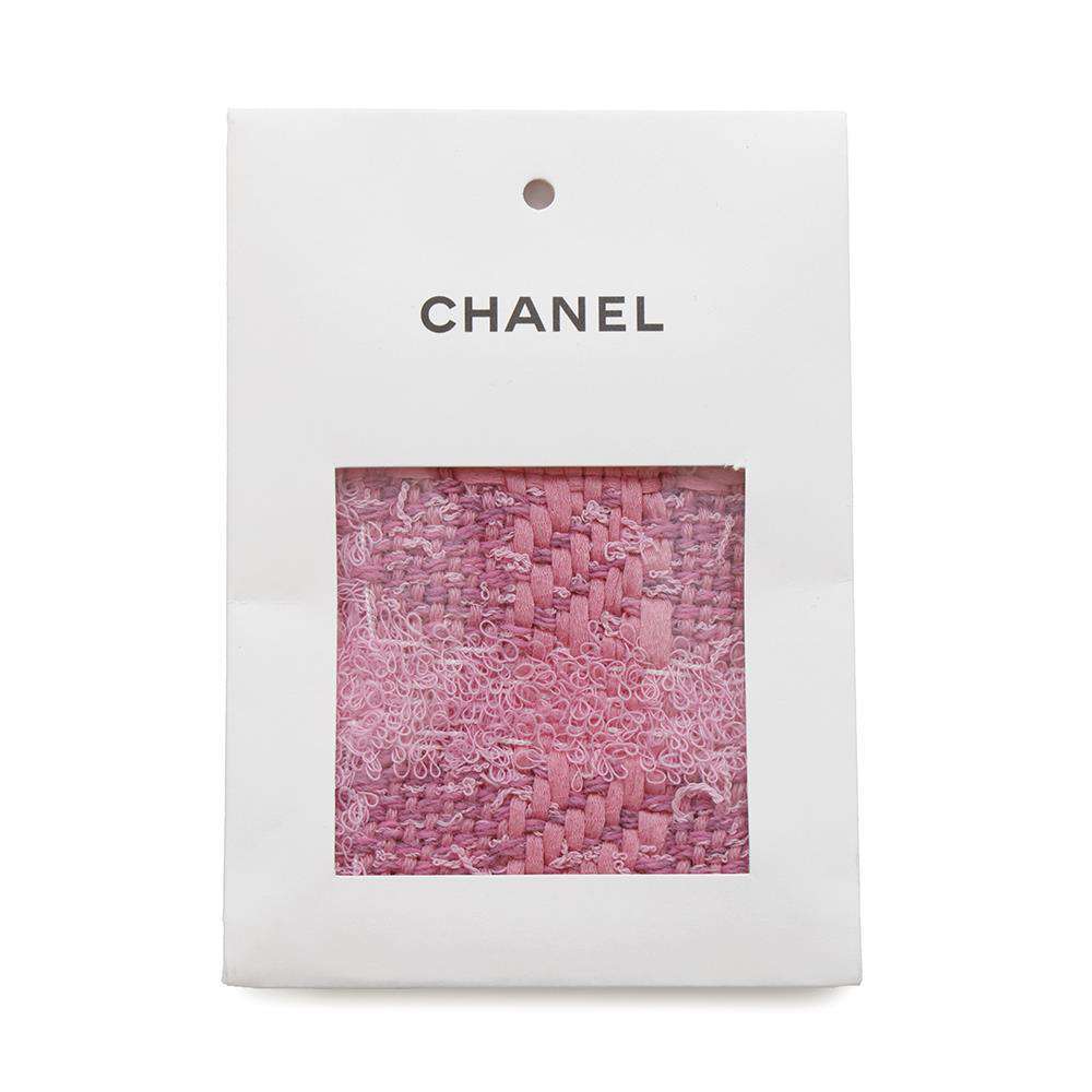 CHANEL Tweed Skirt Size 36 PinkP76729 Cotton73% Polyester23% Polyamide4%