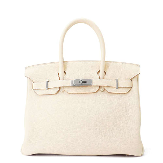 HERMES Birkin Craie Togo Leather Size 30