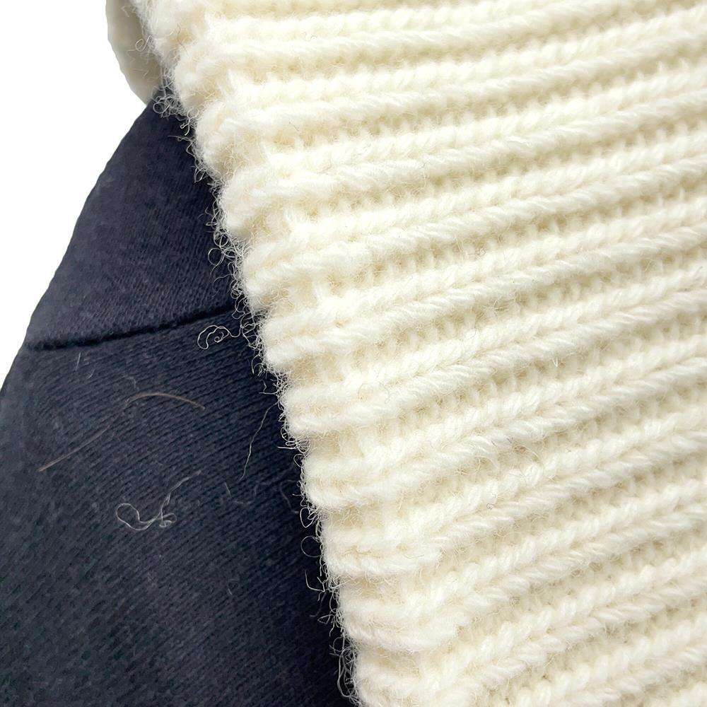 LOUIS VUITTON Pone LV Headline BlancM77873 Wool 100%