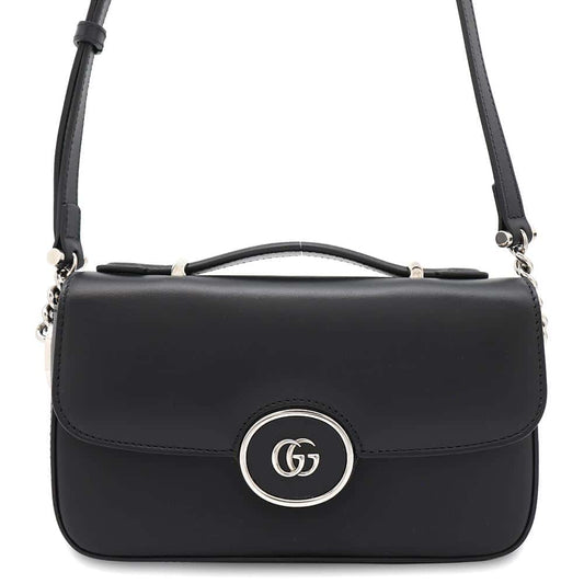GUCCI Petite Mini Black739722 Leather Size Mini