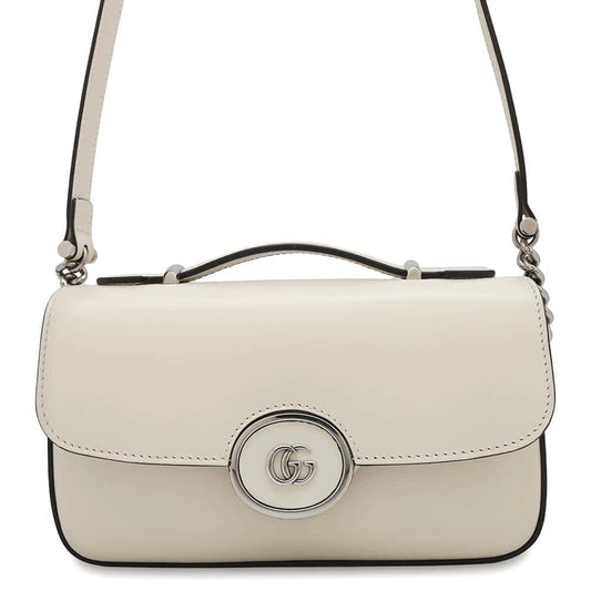 GUCCI Petite Mini Ivory739722 Leather
