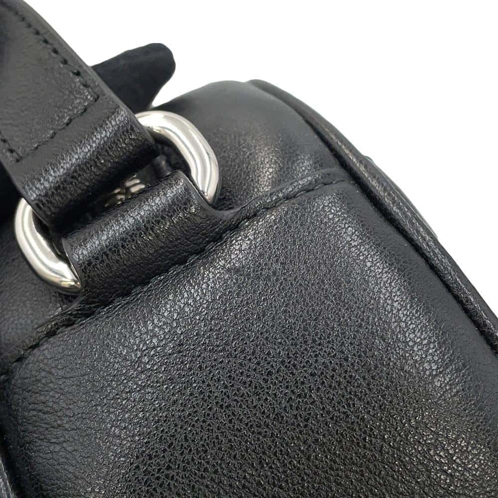 GUCCI Blondie Shoulder Bag Black760175 Leather