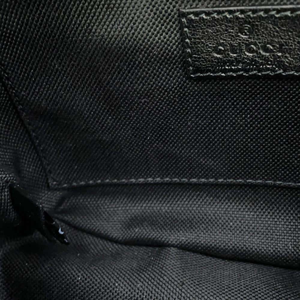 GUCCI Blondie Shoulder Bag Black760175 Leather