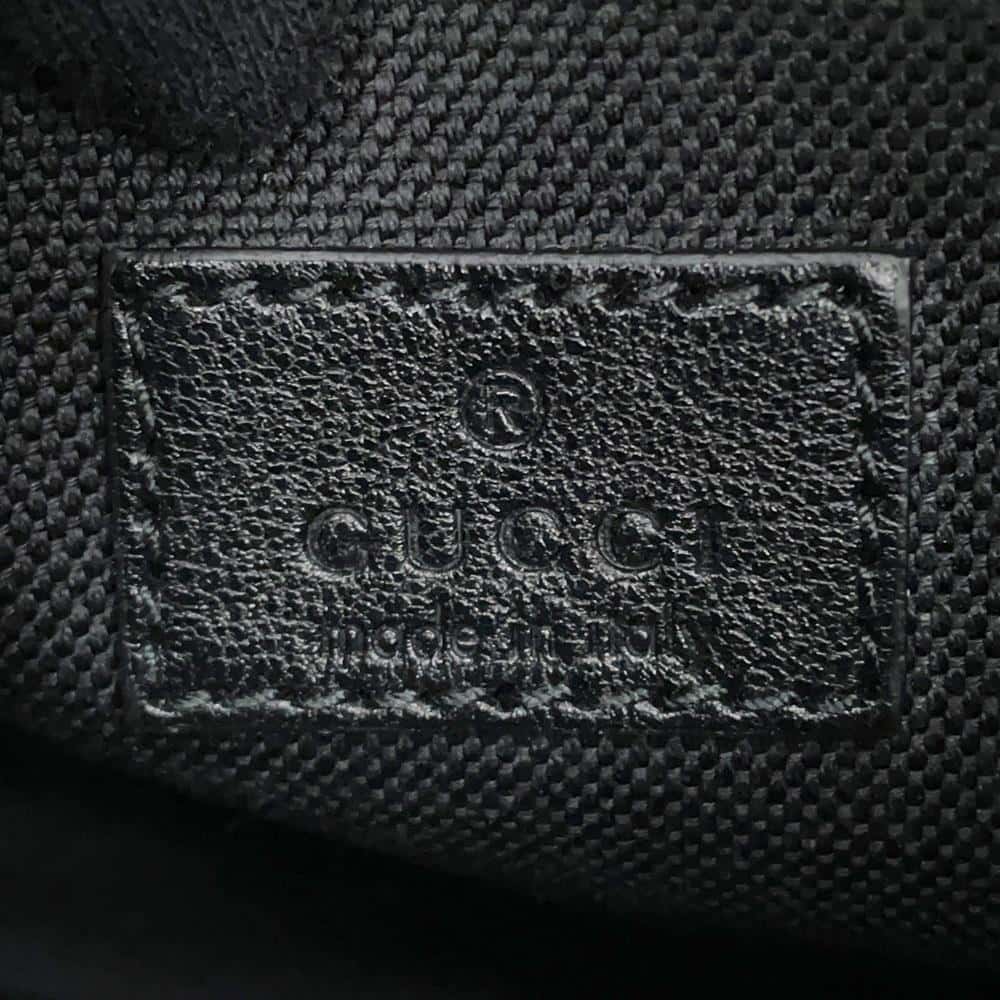 GUCCI Blondie Shoulder Bag Black760175 Leather