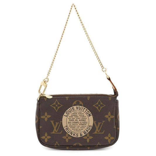 LOUIS VUITTON Mini Pochette Accessoires T&B BrownM60153 Monogram