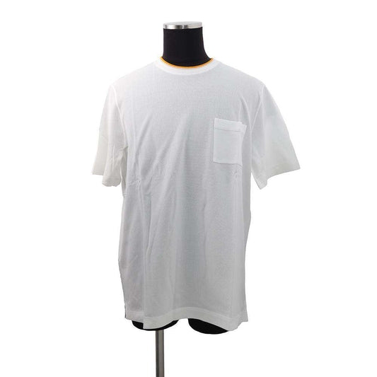HERMES Saddle Stitch T-Shirt Size XXL WhiteH937565HA90XXL Cotton100%