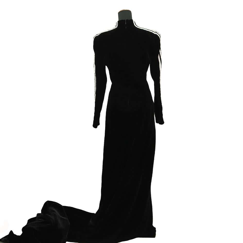 GUCCI Adidas collaboration Dress Size 40 Black/White Rayon 80% Silk 20%