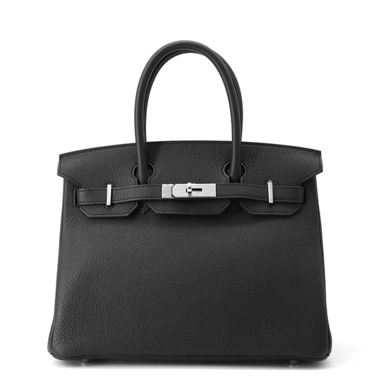 HERMES Birkin Black Togo Leather Size 30