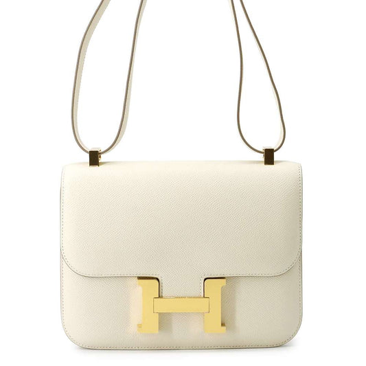 HERMES Constance3 Miroir Craie Epsom Size 24