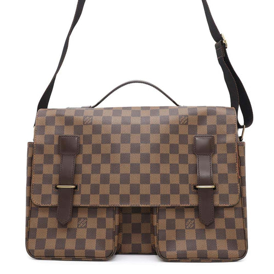 LOUIS VUITTON Broadway RedN42270 Damier Ebene Canvas