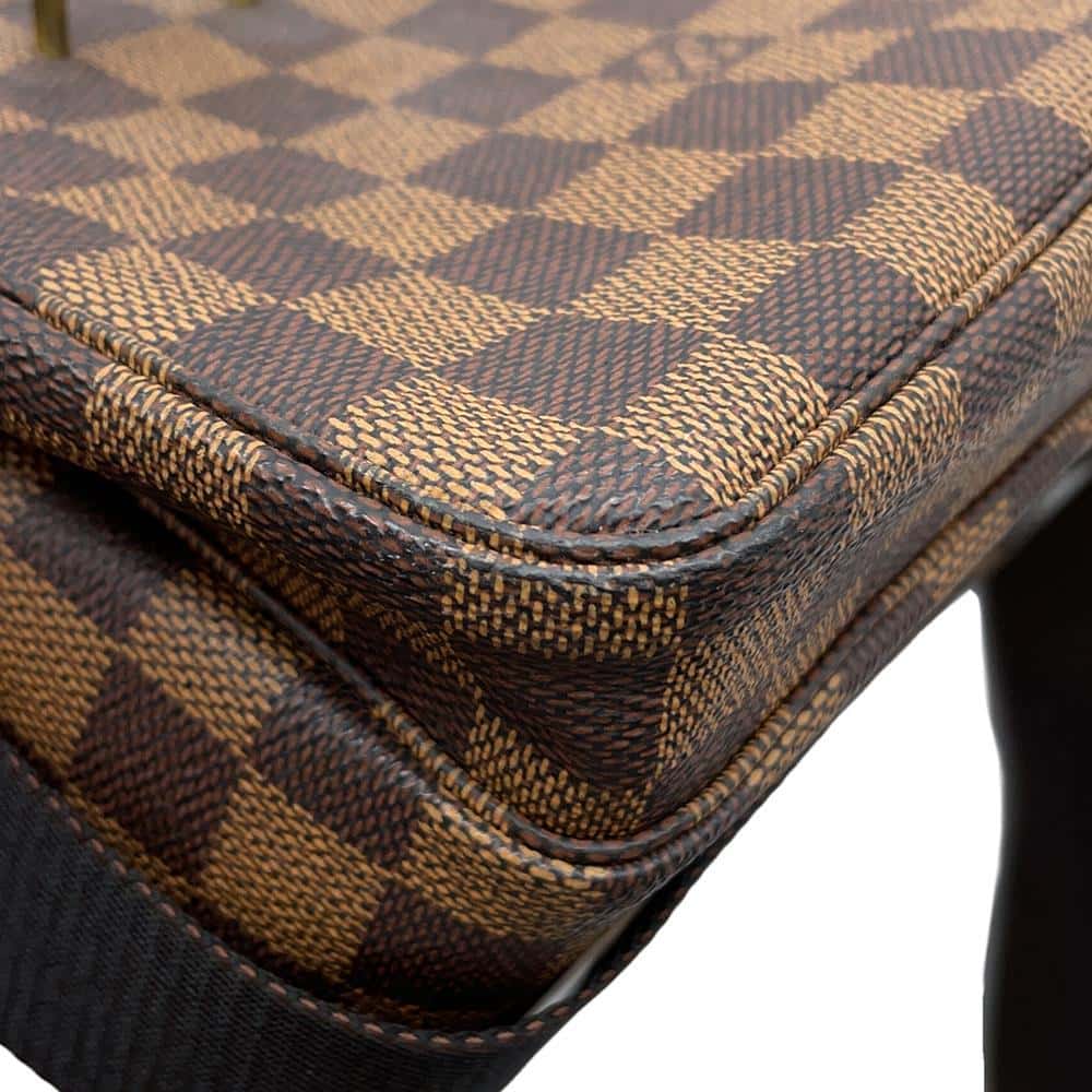 LOUIS VUITTON Broadway RedN42270 Damier Ebene Canvas