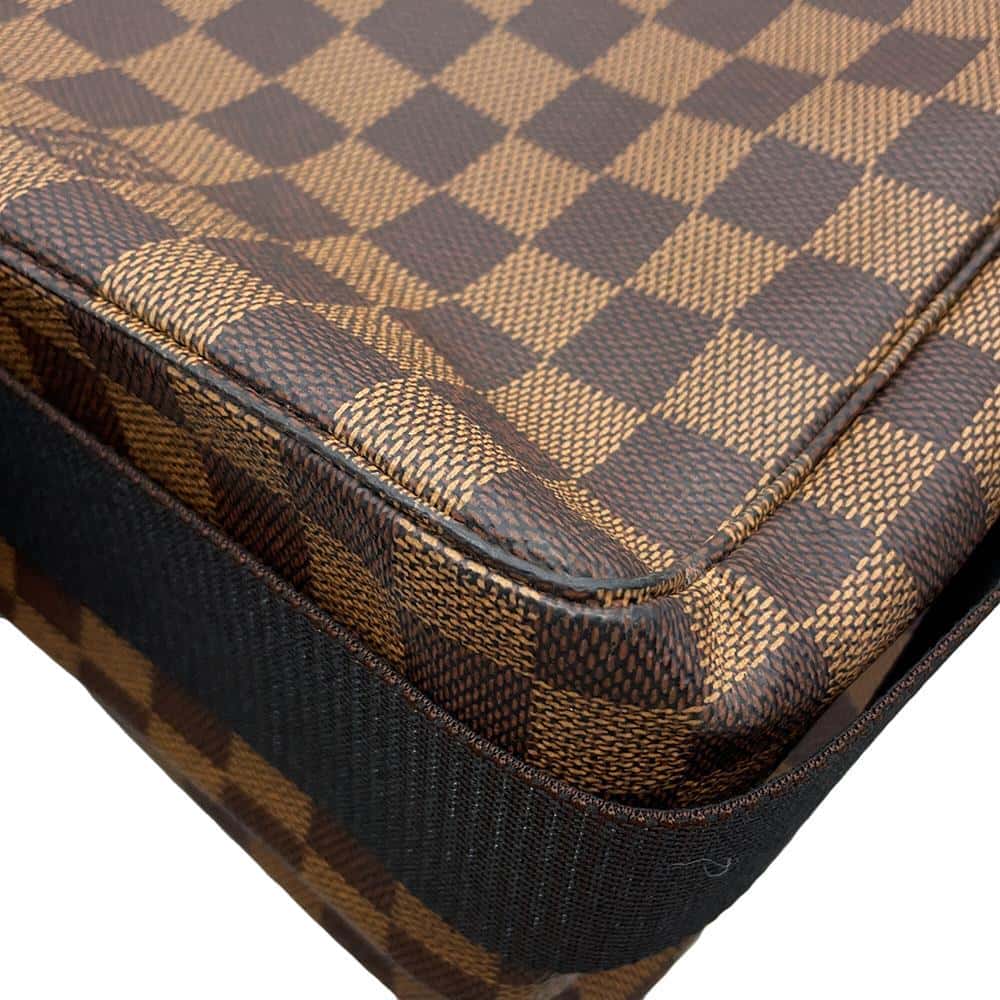 LOUIS VUITTON Broadway RedN42270 Damier Ebene Canvas