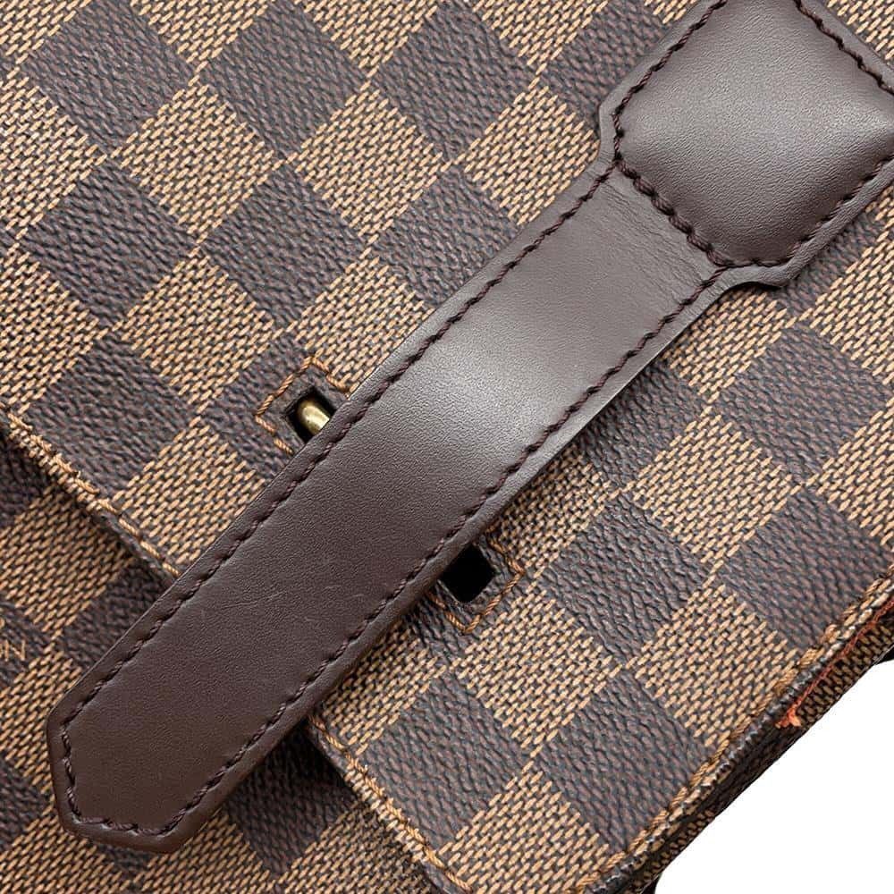 LOUIS VUITTON Broadway RedN42270 Damier Ebene Canvas