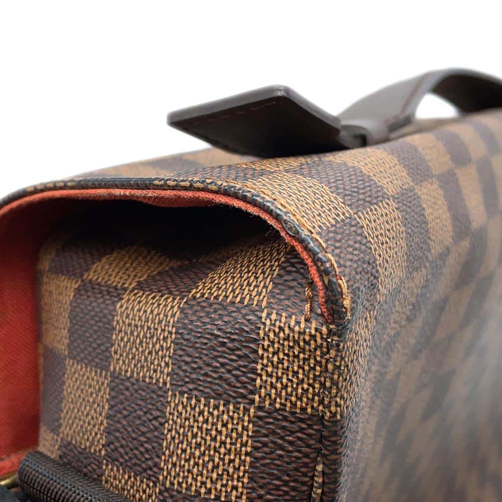 LOUIS VUITTON Broadway RedN42270 Damier Ebene Canvas