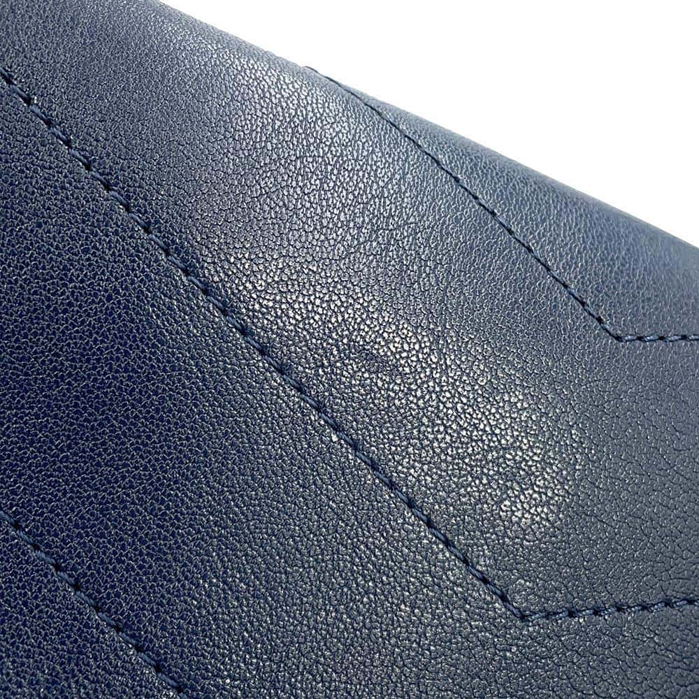 CHANEL V Stitch Waist Bag Navy/BlackA57474 Leather